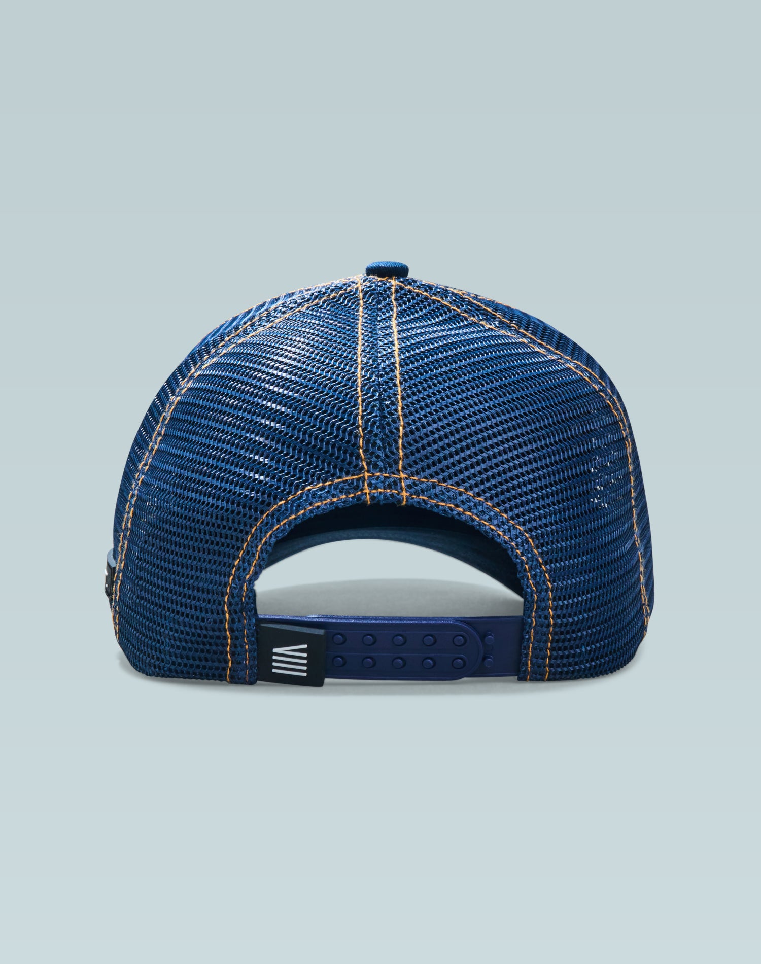 Distinct Blue Denim Look Cotton Trucker Cap