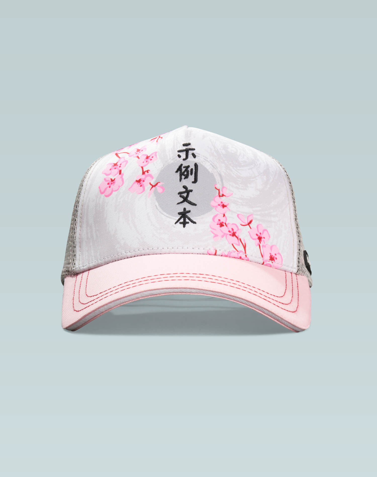 Izumi Ikigai Pink Cotton Trucker Cap