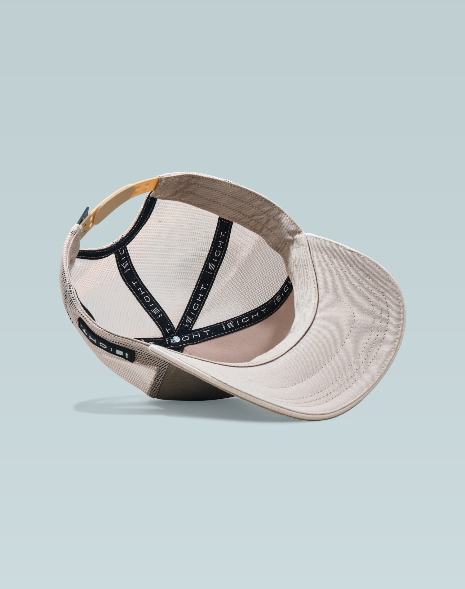 K-Love Beige Cotton Trucker Cap