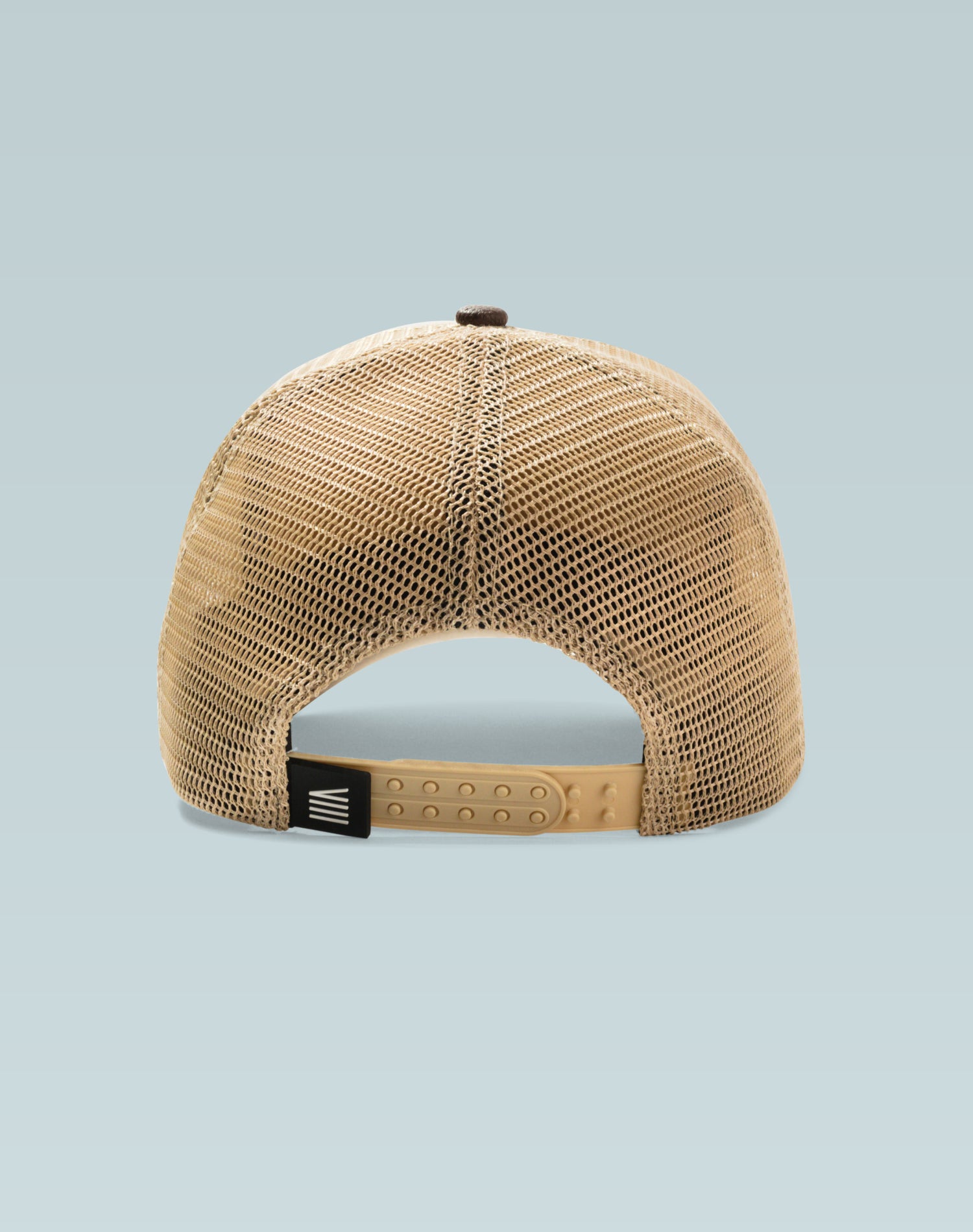 Downtown Brown Leather Trucker Cap