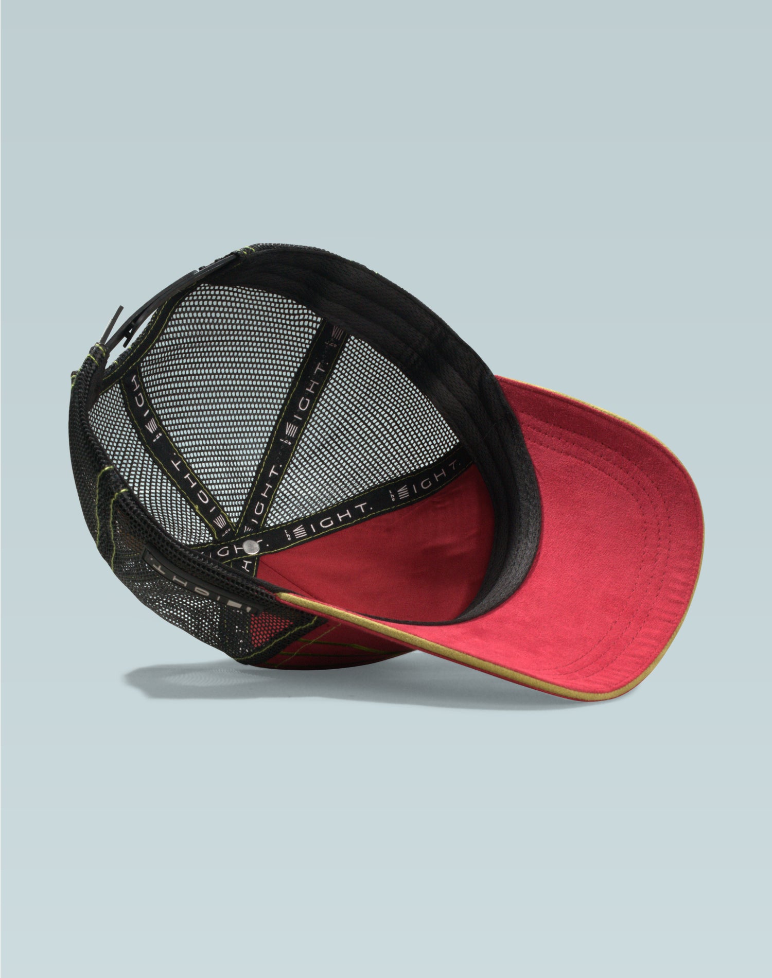 Apollo Maroon Suede Trucker Cap