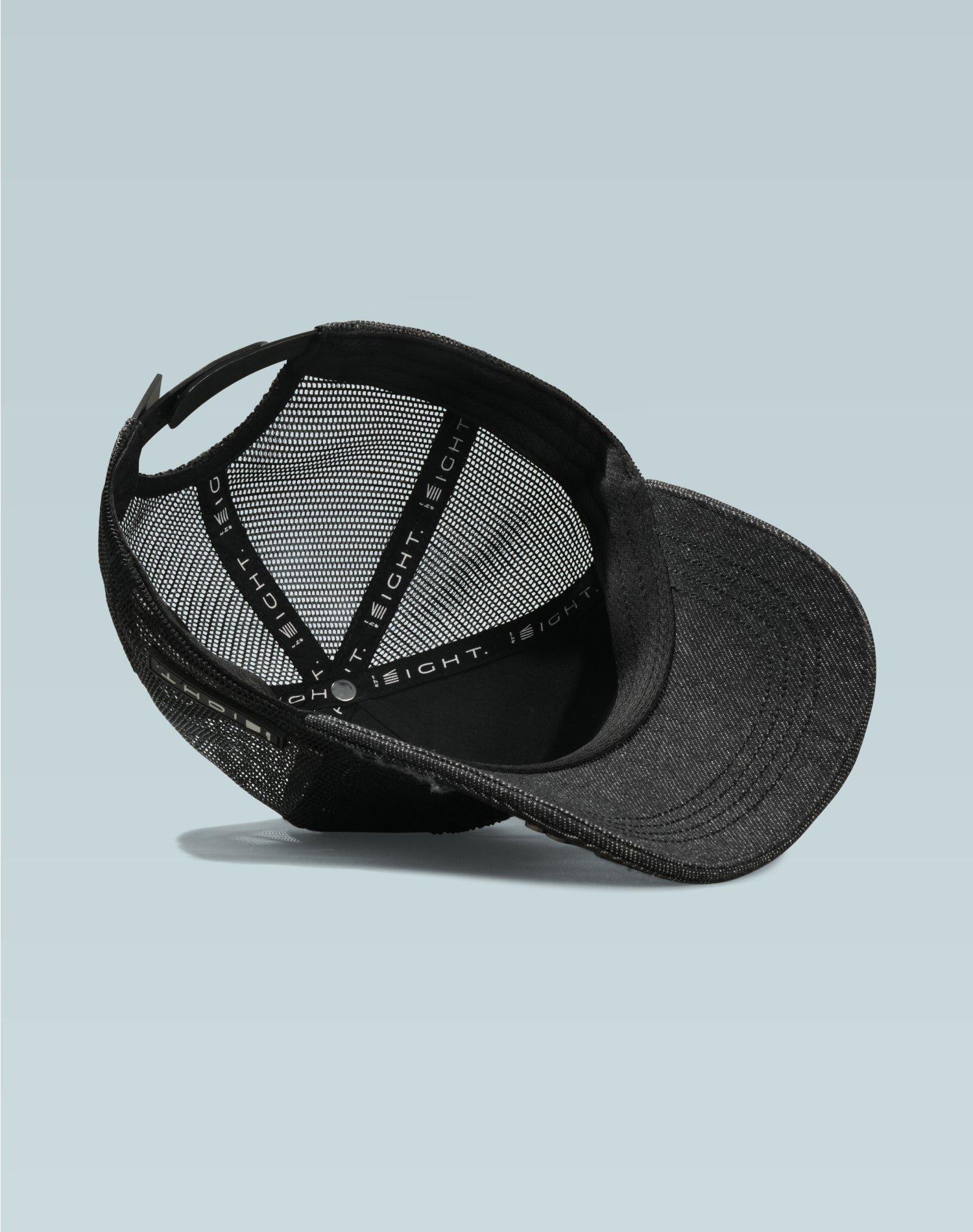 Zeus Black Rhinestones Trucker Cap