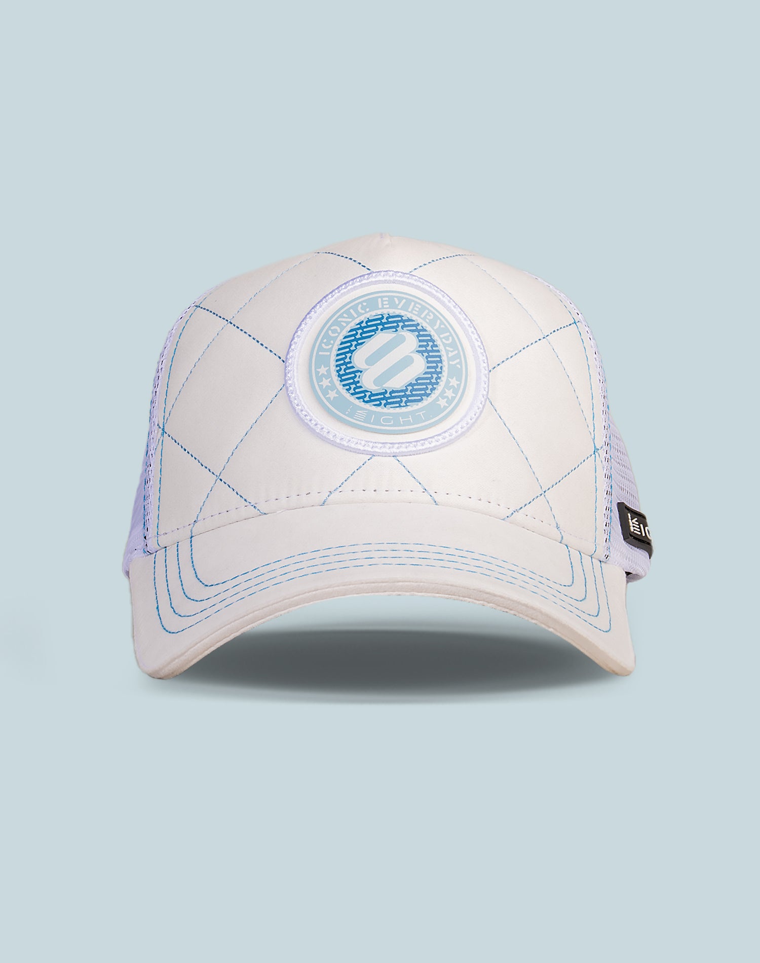 The ight white cotton trucker cap